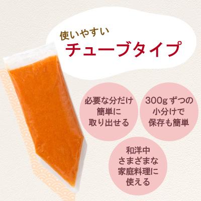 ふるさと納税 宇美町 ほぐし辛子明太子チューブタイプ 1.8kg(300g×6)(宇美町) |  | 01