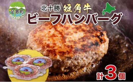 
北海道 北十勝 短角牛 ハンバーグ 160g×3 計480g 肉 ビーフハンバーグ ビーフ 赤身 赤身肉 和牛 牛肉 国産 ご飯 贅沢 肉厚 おかず 冷凍 ギフト 北十勝ファーム 送料無料
