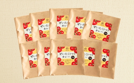あいさいトマトカレー 10袋 | トマトカレー カレー かれー とまと トマト 完熟 スパイス あいさいばたけ 愛彩畑 君津市 きみつ 千葉県