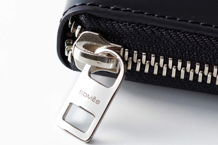 SOMES 財布 メンズ ディアマン DM-01 ラウンド束入れ ブラック 長財布 本革 [ソメスサドル 北海道 砂川市 12260607-bk] ソメス サイフ さいふ 革 レザー コードバン ラウ