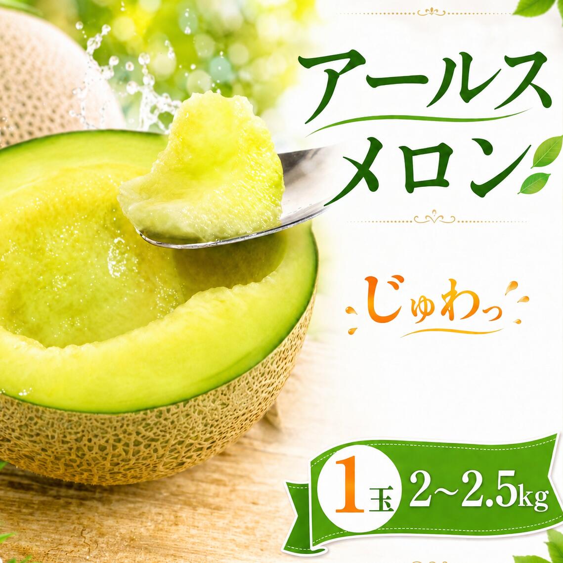 【ふるさと納税】 メロン めろん 茨城 2026年発送 1玉 2~2.5kg 果物 くだもの フルーツ 青肉 青肉メロン 1個 先行予約 アールスメロン meron melon 産地直送 数量限定 プレゼント ギフト 茨城県 鉾田市 メロンの村田