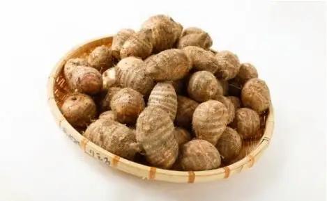 いもの子汁セット Mサイズ （土付き）約 2.5kg + いものこ汁つゆ300ml 芋の子 特産品 さといも 産直あぜみち 岩手県 北上市 B0239
