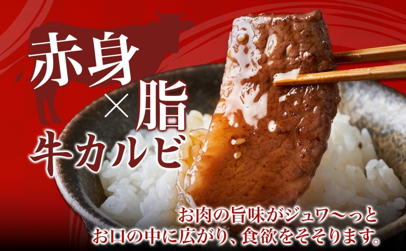 味付 牛カルビ 1kg ( 250g×4袋 )  焼肉