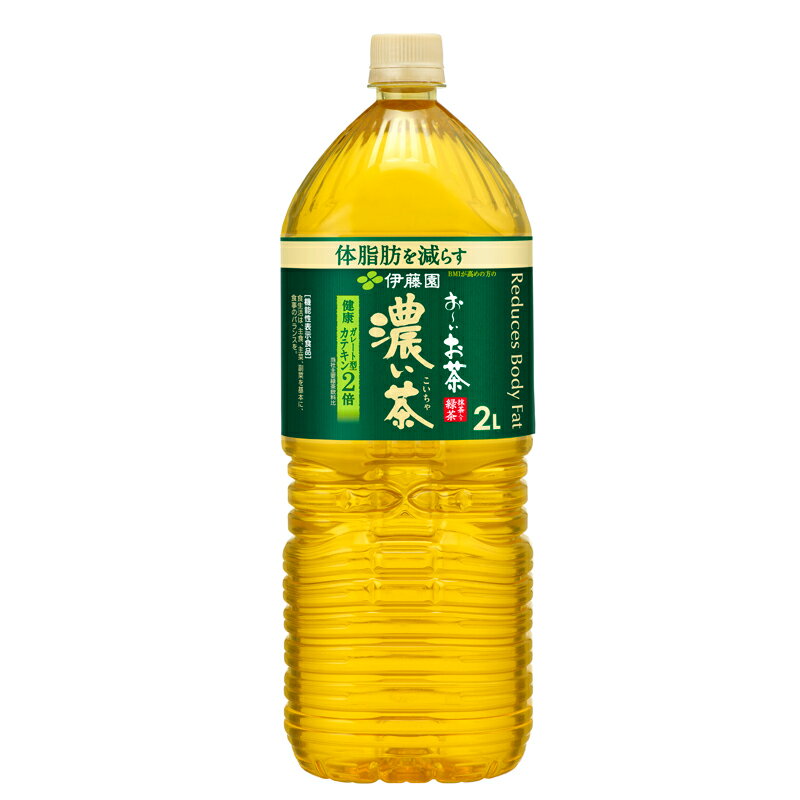 【ふるさと納税】 131-81【定期便6か月】おーいお茶 濃い茶 2L × 6本 6回 お届け 防災備蓄 茶 ペットボトル 飲料 緑茶 機能性表示食品 伊藤園