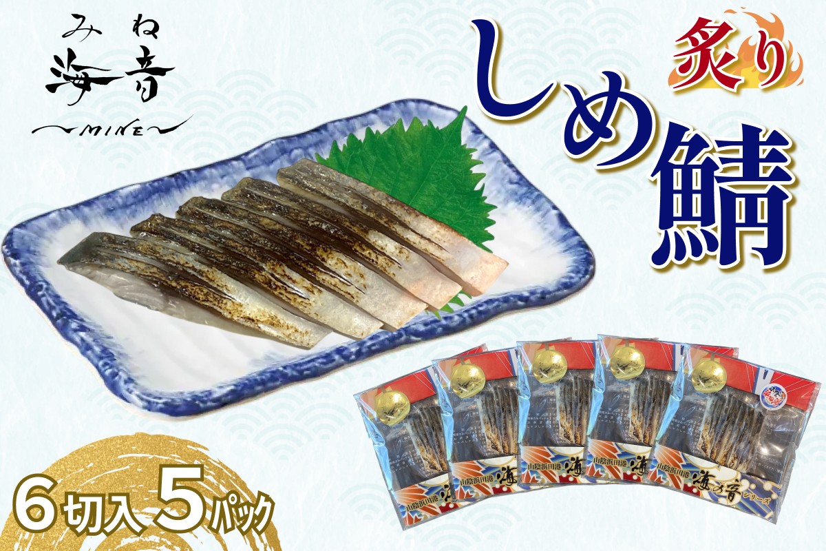 
                  炙りしめ鯖(冷凍)6切入り 5パック 炙りしめ鯖(冷凍)6切入り 5パック 【195_2015】 【195_2015】
                