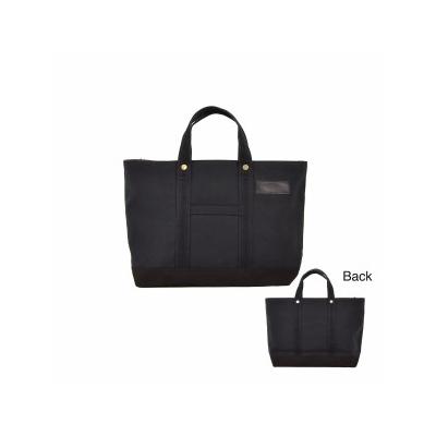 ふるさと納税 大分市 【ファスナー付き】A4サイズ対応ポケット・キーフック付きの安心トート(ブラック)_T03045_1 |  | 01