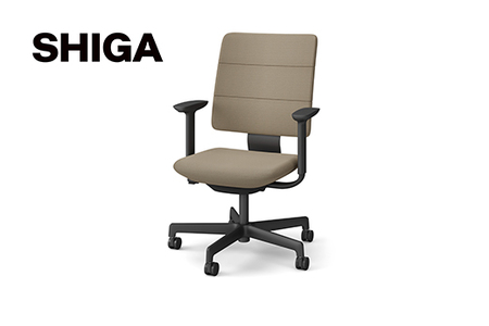 オフィスチェア イトーキ SHIGA シガ 【ブラック×サンドベージュ】 【EI181W】 オフィス チェア 日本製