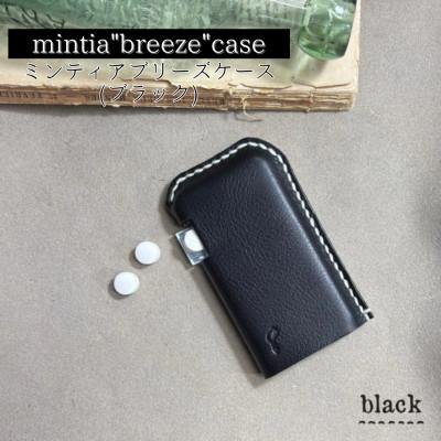 ふるさと納税 宇部市 【one】[mintia breeze case]ミンティア「ブリーズ」ケース　ブラック