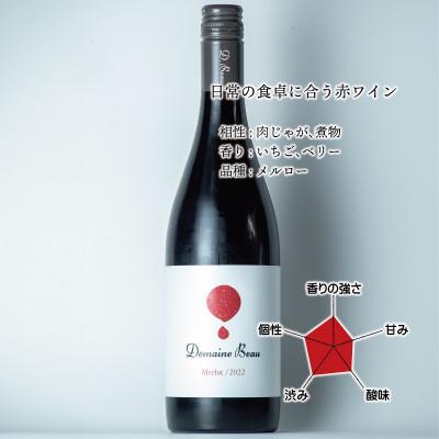 ふるさと納税 南砺市 ドメーヌボー メルロー 2022 |  | 01