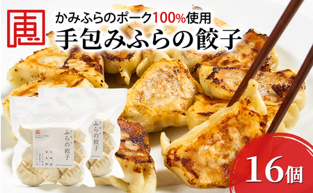ふらの餃子 かみふらのポーク使用 手包み ジャンボ ふらの餃子【8個入×2袋】【冷凍】
