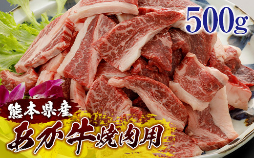 
[A001-058103]熊本県産和牛 あか牛＜焼肉用＞500g
