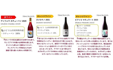 グレリパ チルドレッド ＆ オレンジ 6本セット part.2 750ml × 6本 『(株)グレープリパブリック』 赤ワイン オレンジワイン 山形県 南陽市 [2605]