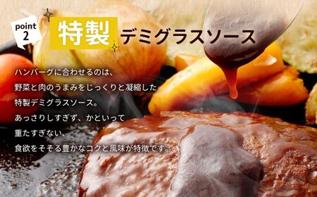 【常温保存可能】レンチン対応ハンバーグ（デミグラスソース）10個入り デミグラスハンバーグ お肉 簡単調理 長期保存 常温
