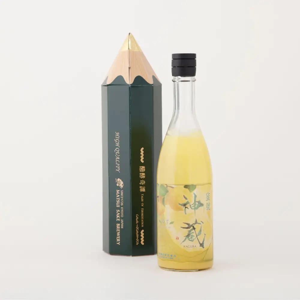 【松井酒造】神蔵「蜜號」京ゆず 無濾過 日本酒仕込み 720ml｜京都 柚子酒 人気の柚子酒