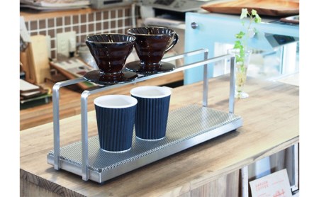 NPS[R]コーヒードリッパースタンド（300×160） 栗東市 / 日本プレート精工株式会社 [BIBB006]