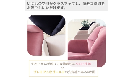ダイニングチェアー Neige french(ネージュフレンチ) 1脚単品 家具 インテリア サンドべージュ