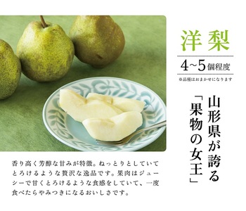 1235　遊佐町産和梨と洋梨のセット5kg