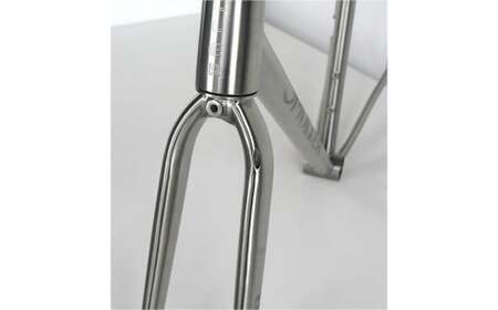 【受注生産】VIA（BMJ）ディスクブレーキチタングラベルロードバイク（フレーム＋フォークセット：1セット）ロードバイク 自転車 受注生産 ポーツ アウトドア ツーリング