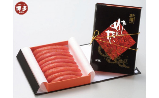 博多名物 辛子明太子 黒箱〈450g〉めんたいこ 明太子 辛子明太子 博多 明太 魚卵 海鮮 人気 便利 おすすめ ランキング お取り寄せグルメ ご飯のお供 お土産 九州 博多名物 福岡 贈り物 贈答品 ギフト