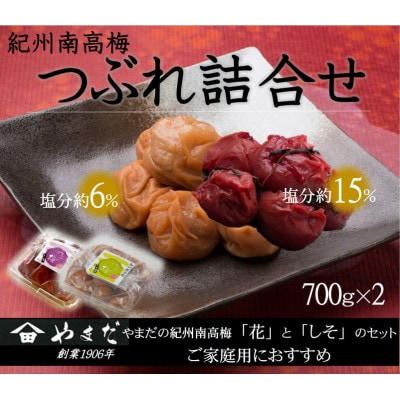 紀州南高梅つぶれ詰合せ【1593633】