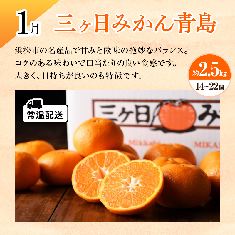 【2026年1月中旬より発送】 フルーツ 定期便 2ヶ月 三ヶ日みかん 紅ほっぺ フルーツ定期便 青島みかん みかん いちご 果物 旬のフルーツ 旬の果物 季節のフルーツ 静岡 静岡県 浜松市 2回 