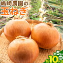 【ふるさと納税】 玉ねぎ たまねぎ 玉葱 選べる 約5kg 約10kg サイズ混合《12月上旬-1月下旬より順次出荷》嶋崎農園 送料無料 北海道 本別町 北海道 十勝 本別町産 オニオン カレー サラダ スープ 野菜