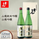 【ふるさと納税】常きげん 山廃純米吟醸 山廃吟醸 720ml×2本セット JKY-40 ギフトセット 飲み比べ セット 国産 日本酒 純米 吟醸 ご当地 地酒 酒 アルコール 鹿野酒造 贈り物 ギフト F6P-1415