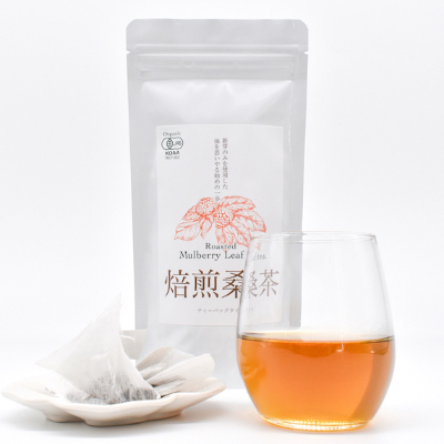 
                  熊本県美里町産　有機栽培認証　焙煎桑茶(2gティーバッグ×20P ) 3個【1219573】
                