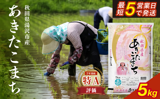令和7年産米 秋田県産あきたこまち 精米 5kg 白米 米の食味ランキング3年連続特A評価 ふるさと納税 米 あきたこまち お米 人気 【アスカフーズ株式会社】[B17201]