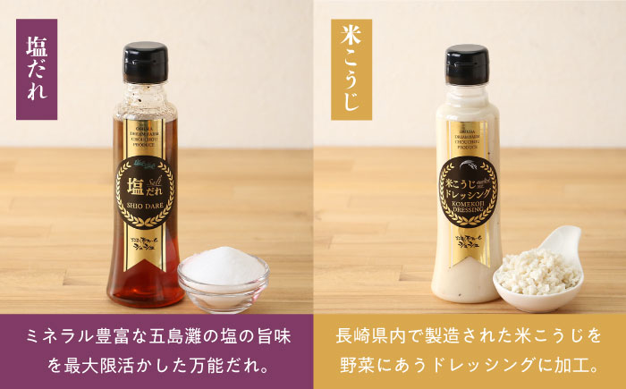 長崎の「極み」ドレッシング 200ml×5本セット 万能定番セット / ドレッシング 調味料 サラダ / 大村市 / おおむら夢ファームシュシュ [ACAA397]
