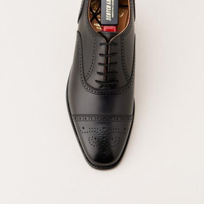 ふるさと納税 墨田区 スコッチグレイン「アシュランス」 No.3520 ブラック 26.0cm EEE 紳士靴 |  | 03