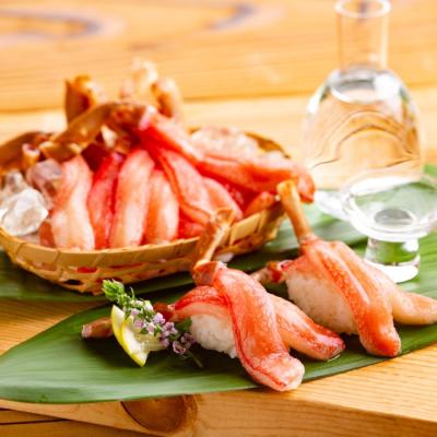 ふるさと納税 紋別市 お刺身用 本ズワイガニしゃぶしゃぶセット500g |  | 02