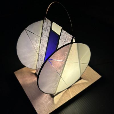 ふるさと納税 京丹後市 行燈あかり「ムシノネ・青」 |  | 01