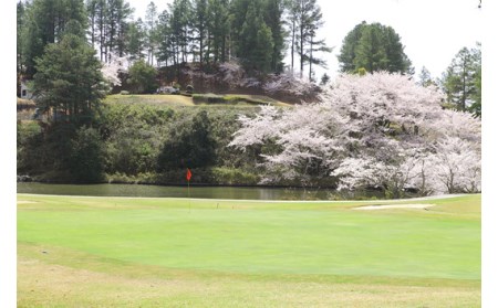 No.264 大阪府　グロワールゴルフ倶楽部【平日】セルフ4名様プレー券／昼食付