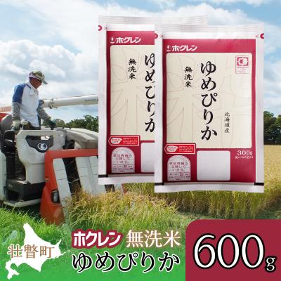 ふるさと納税 壮瞥町 【令和7年産】(無洗米600g)ホクレンゆめぴりか SBTD152
