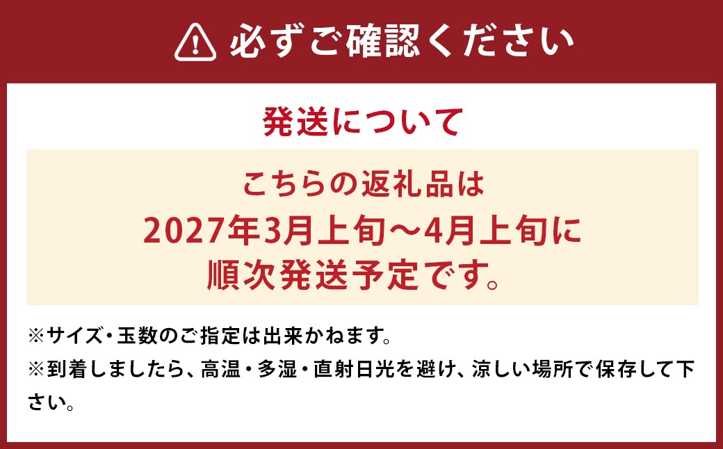 少量オススメ！木なり完熟不知火約2.5㎏