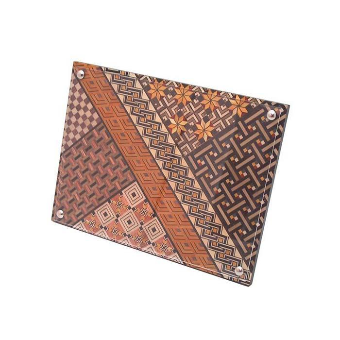 【ふるさと納税】寄木細工写真立て 小寄木