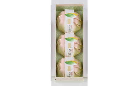 〈宗家 源吉兆庵〉清水白桃ぜりぃ3個入〈高島屋選定品〉