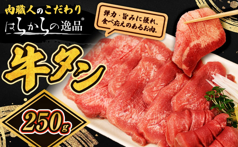 
            大人気 牛タン 厳選成牛たん 250g 職人仕込み 秘伝の塩味 はらからの逸品 牛たん 厚切り 厚切 焼肉 スライス 牛 牛肉 肉 お肉 ぎゅうたん おつまみ バーベキュー BBQ 塩 はらから
          