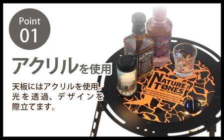 IGNITE LOGO CHABU-DAI　ライトブルー  [E-024045_02_FM] / NATURE TONES キャンプ用品 キャンプテーブル キャンプ アウトドア バーベキュー フェス 