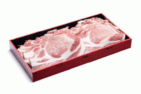 純白のビアンカ 豚ロース ポークステーキ 6枚 1D04012