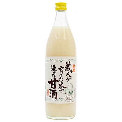 
＜無添加、砂糖不使用、ノンアルコール＞　蔵人が育てた米で造った麹の甘酒【1095163】
