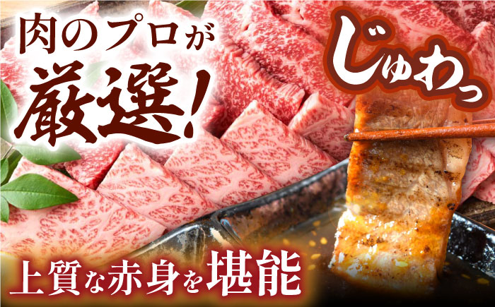 【A4～A5】長崎和牛焼肉用　500g (バラ・肩ロース・モモからいずれか)【株式会社MEAT PLUS】 [MG01]