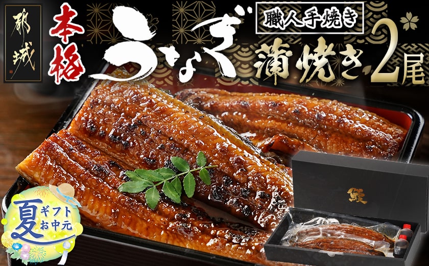 【お中元】職人手焼きの本格うなぎ蒲焼き2尾_MJ-3305-SG
