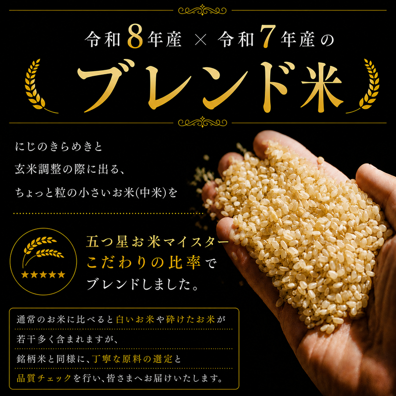 【先行予約】 R7・8年産 新潟ブレンド米 10kg (5kg×2) 新潟県
