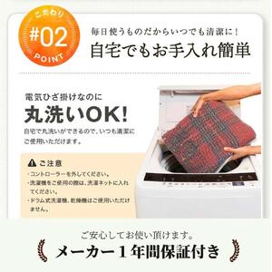 【グリーン】『和』【160×120cm】色々使える!ワイドサイズ暖か電気ひざ掛け SB-20HW01-GR