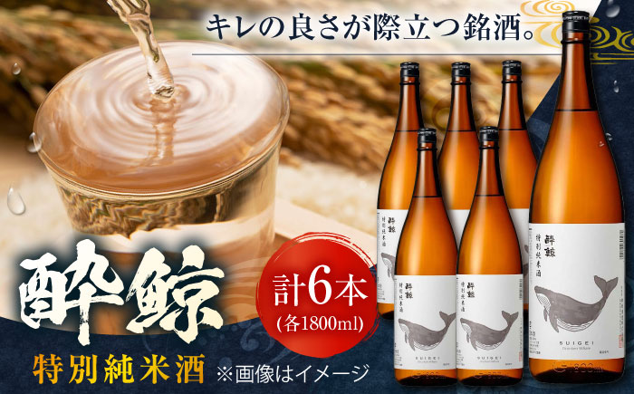 酔鯨 特別純米酒 1800ml 6本 / 日本酒 地酒【近藤酒店】[ATAB010]