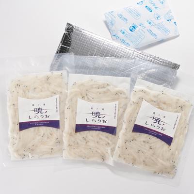 ふるさと納税 茨城県 【先行予約】霞ヶ浦　暁のしらうお　100g×3パック |  | 01