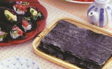 【有明のり】ぱりうま 焼のり 50枚 (10枚×5袋) 板のり 一番摘み のり