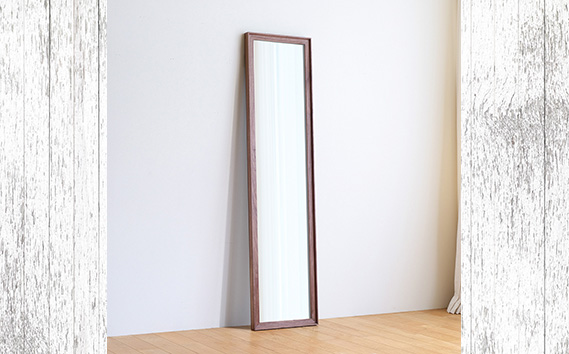 府中家具　Mirror VALLE　42×168　ウォールナット